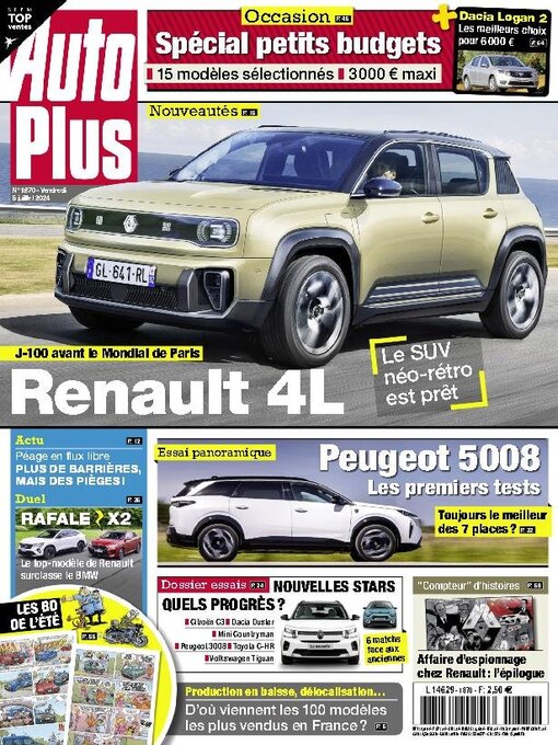 Title details for Auto Plus France by Editions Reworld Springer - Available
